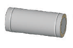 Труба (1mm) 0,25м, н/н ф180/250
